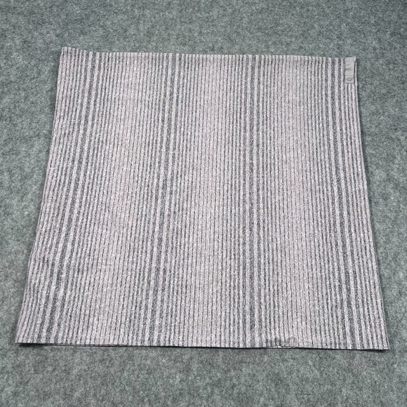lululemon athletica Accessories - Lululemon Athletica Mini Akido Stripe Heathered Chrome Titanium Vinyasa Scarf
